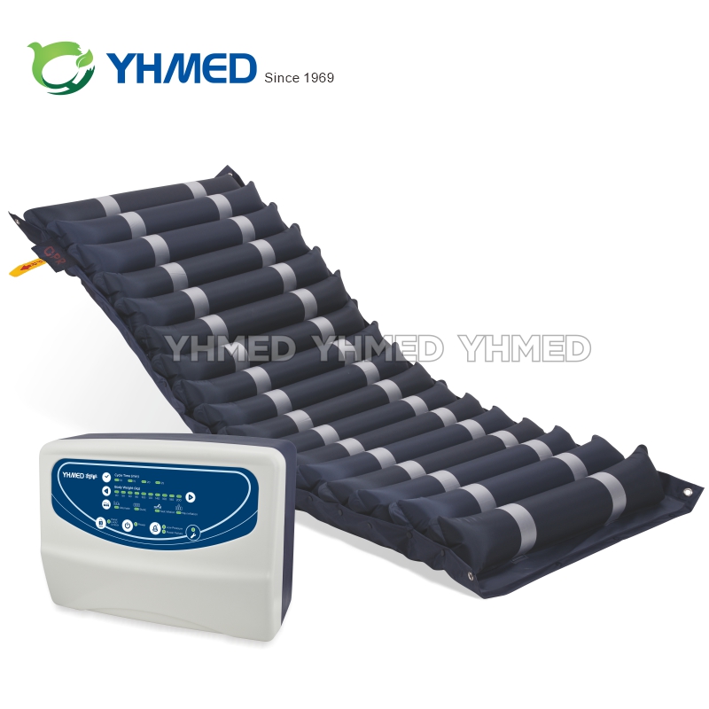 Colchón de aire de presión alterna de decúbito anti médico de Yuehua para cama de hospital